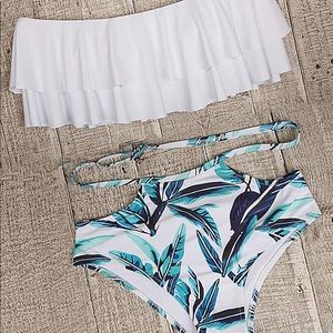 Two piece swim wear